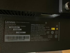 monitor 24" Lenovo ThinkVision E24-28, výškovo nastaviteľný - 5