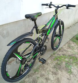 Moderný celoodprúžený horský bicykel 18,5 rám pre 158-173cm - 5