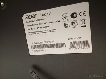 Tv Acer televízia-HDMI TOP - 5