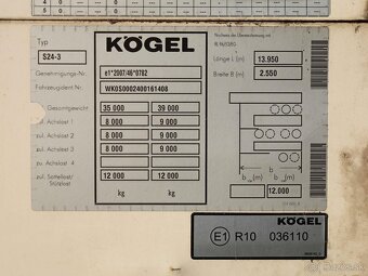 Kögel S24-3, - 5