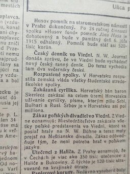 Narodny Hlasnik 1915 - I.Sv.vojna (V slovenskom jazyku). - 5