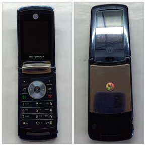 Motorola RAZR2 V8 Blue + Gold - RAZR V3 E4 Dotyková - 5