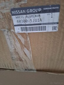 Nové Originál alu kola Nissan Navara r17 6x114,3 - 5