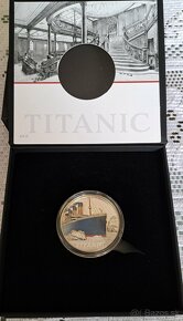 Titanic 1 oz striebro 2022 ultra high relief - 5