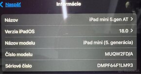 Apple iPad mini 5.gen, 64GB - 5