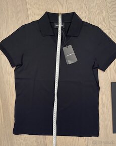 Armani Jeans tričko modré S orig. - 5