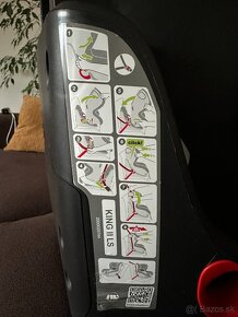 Britax Römer KING II LS + svetelný senzor bezpečnosti - 5