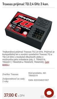 Traxxas TQ ovladač aj s prijimačom - 5