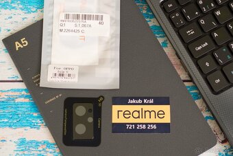 Tvrdené sklo na ZADNÚ KAMERU pre Realme - 3€ / 4€ - 5