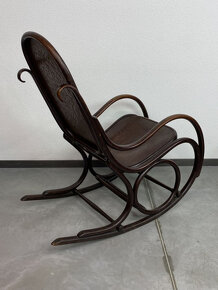 Hojdacie kreslo Thonet no 7022 ,menší model s potlačeným sed - 5