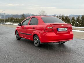 Chevrolet Aveo 1.4 16V / 74kw / SR Pôvod 1.Majiteľ - 5