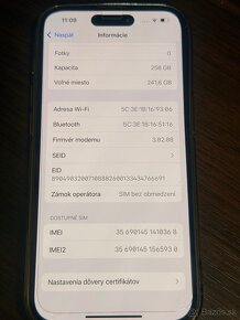 iPhone 14 Pro, 256 GB - výborný stav - 5