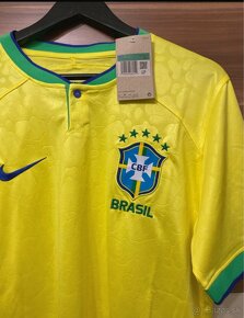 Futbalový dres Brazília domáci XL - 5