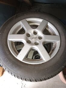 Pneumatiky 195/65 r15 disky - 5