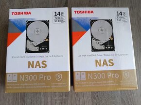 NOVÁ Toshiba 6/ 8/ 12/ 14/ 16/ 18TB N300 Pro - NAS CMR - 5