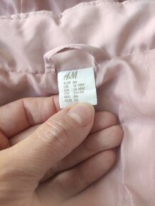 Dievčenská zimná bunda,H&M,86 - 5