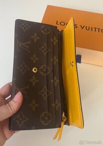 Louis vuitton dlhá peňaženka originál s krabicou - 5