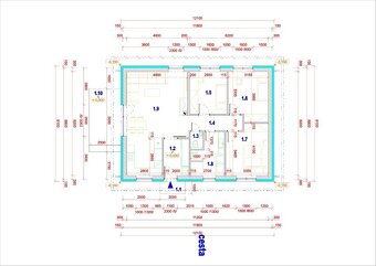 4 izbový rodinný dom , pozemok 600 m2, Malý Lapáš, Nitra - 5