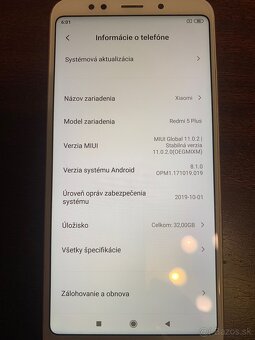 Xiaomi redmi 5 plus 3GB/32GB - 5