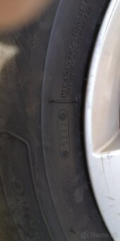 ALU disky 5x112 Škoda, pneu 215/60 R16 - 5