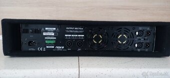 Predám koncák NOVA  HX4000/Germany/ 2x1400W/8ohm - 5