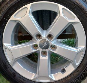 Atraktívne, prakticky nové,originálne disky AUDI - 5x112 r17 - 5