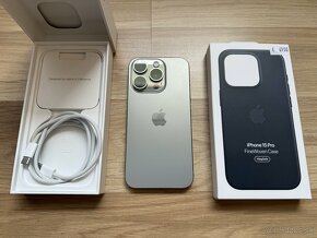 iPhone 15 Pro 256GB Natural Titanium - 5