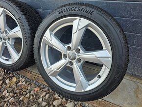 Zimná Sada AUDI A6 C7 ROTOR2+Bridgestone 245/45 R18 - 5