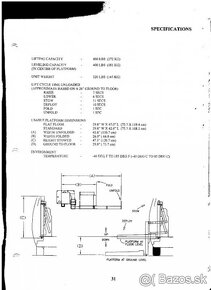 Zdvíhacia elektromechanická plošina - 5