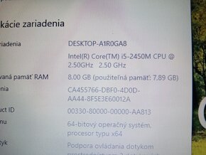 predám Lenovo thinkpad T520 , Intel® Core™i5 , 8gb ram , ssd - 5