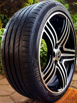 alu R18 5x112, pneu 225/40, Mercedes B + CLA + C + A - 5