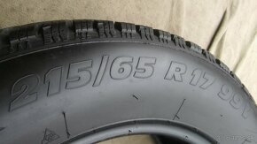 zimné 215/65 r17 XL Taurus SUV Winter - kúpa 2023 - 8 mm - 5