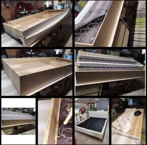 Manželská posteľ 180x200 boxspring - 5