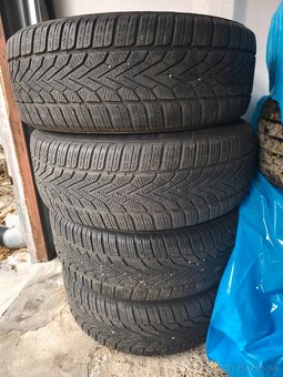 Plechové disky 5x112 zimné pneu 205/55 r16 - 5