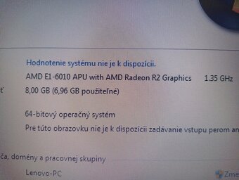 predám notebook Lenovo B50 , 8gb ram ,ssd , HDMI , Windows 7 - 5