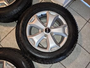 Zimne kolesa elektrony 16 5x114,3 Dacia Duster 215/65/16 - 5