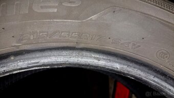 2x letní pneumatiky Hankook 215/55 R17, r.v. 2022 - 5