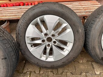 bridgestone turanza eco 205/60r16 92V +škoda alasia originál - 5