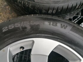 Alu sada = 5x112 = original MERCEDES = s pneu =255/55 R18 - 5