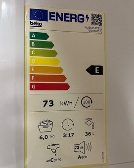 Práčka Beko slim. - 5