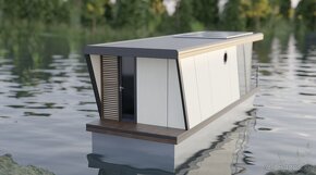 Hausbot/Houseboat 9.3x3m NOVY - 5