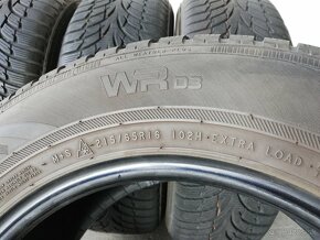 215/65 r16 zimné pneumatiky Nokian na SUV - 5