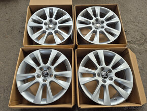 5x112 r17 ET39 x 7J elektróny ŠKODA, VOLKSWAGEN, SEAT - 5