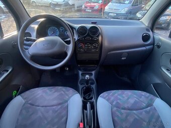 Daewoo Matiz 0.8i 93 tis km 2x el.okna nové ČR servo - 5