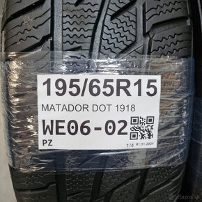 Zimné pneumatiky 195/65 R15 MATADOR DOT1918 - 5