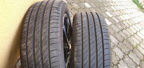 Toyota yaris letná sada 4x100 r16 michelin pneu 195/55 r16 - 5