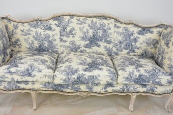 Zámecké sofa - masiv - po renovaci - 5