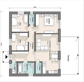 Projekt Púpava - komplex rodinných domov v súkromnom areáli - 5