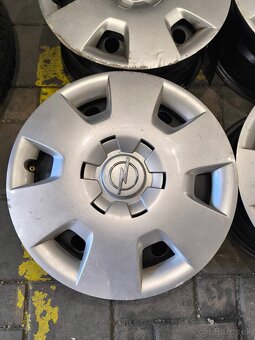 4X100 R15 Opel Disky+Puklice - 5