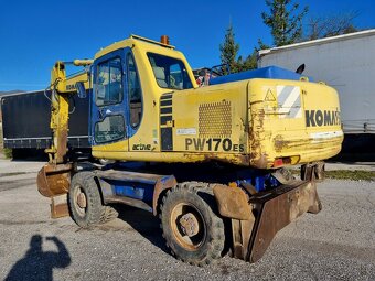 KOMATSU PW 170 ES - 6K - kolesové rýpadlo - 5